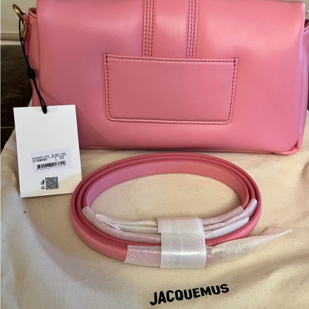 Jacquemus Le Bambinou Puff  Pink Bag - Picture 6 of 11